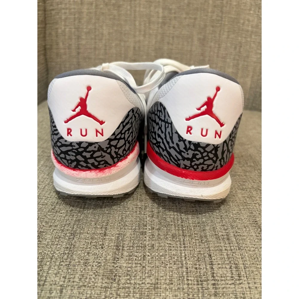 Jordan Zoom Tenacity 88 Katrina Men's Size 10.5 White Red Cement AV5878-101